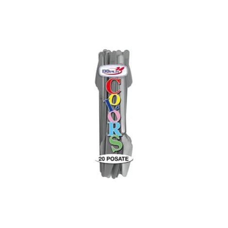 Dopla Coltelli Compact Argento Polistirene 20 pz (1/3)