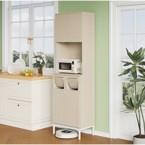 Mobile cucina con vano rifiuti microonde MDF OKMYHOME