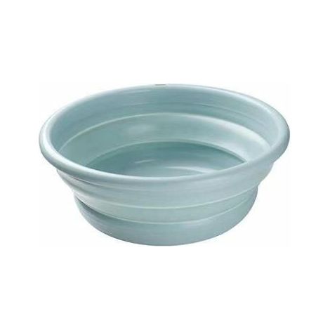 Lavabo rectangulaire, lavabo, lavabo, lavabo en plastique, pliable, bleu 30,5 12 (1/5)