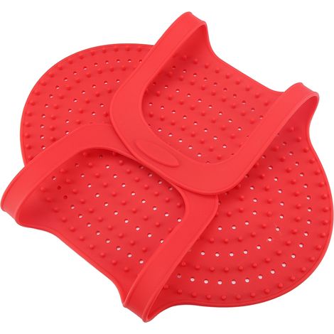 Tapis de cuisson en silicone alimentaire rouge pour dinde résistant à la chaleur (1/5)