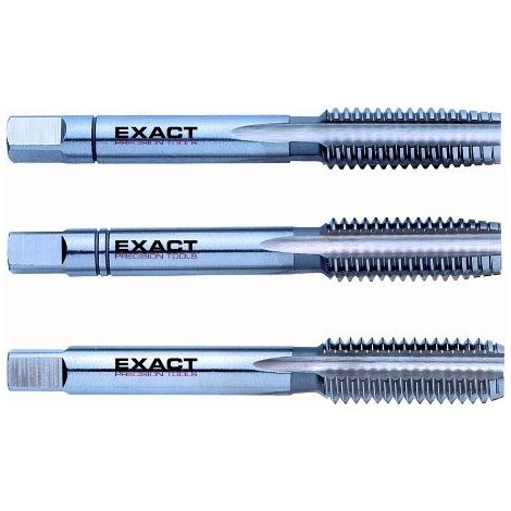 Eventus by Exact 1610028 KIT maschi a mano 3 parti metrica M12 1.75 mm Taglio destrorso DIN 352 HSS 1 KIT