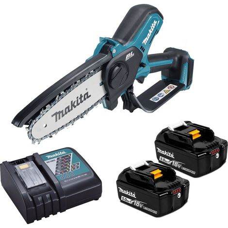 Makita DUC101Z Cordless Brushless Pruning 18V 100mm + 2 x 5AH Battery & Charger (1/5)