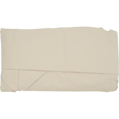 [NEUWERTIG] Sonnenschirmbezug HHG-692, 8 Streben rund Ø4m 220g/m² Polyester, Ersatz-Bezug z.B. für Ampelschirm HHG-692 creme-beige