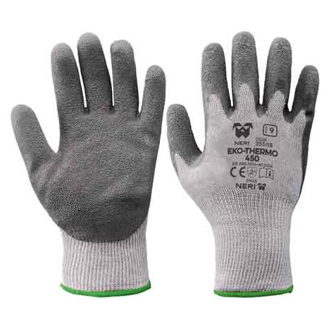 GUANTES DE INVIERNO POLIÉSTER/LÁTEX 'EKO-THERMO 45 Talla 8