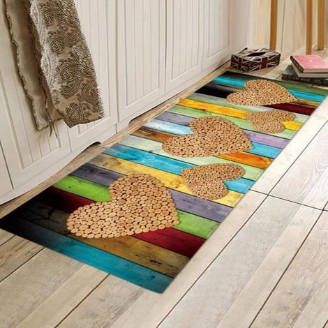 Tapis de sol antidérapant lavable WOVTE - 60x180cm (1/3)