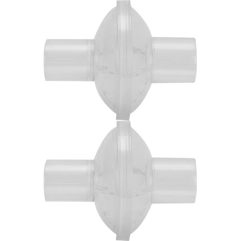 Lot de 2 filtres jetables pour appareils respiratoires, filtres de rechange pour les soins aux patients (1/5)
