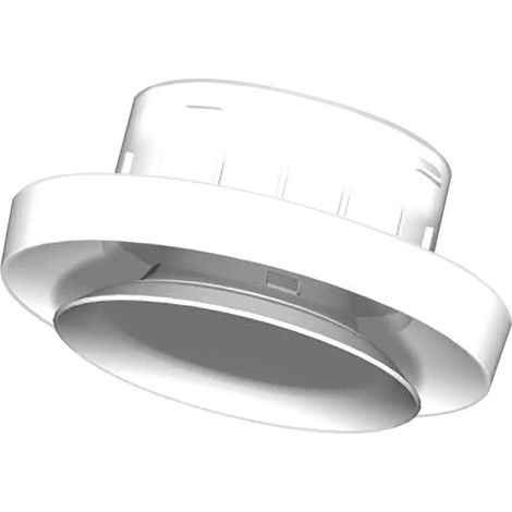 Vaillant Tapa estándar redonda D 125 m para montaje en techo, blanco, 0020231950