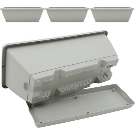 Jardinière de fenêtre, pot de fleurs et légumes pour jardinage, lot de 4 (1/5)