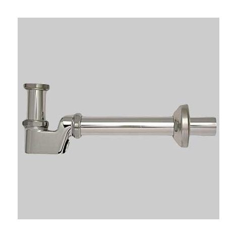 Sifone Ribassato Per Lavabo/Bidet Sospeso In Ottone 1"1/4 X 250