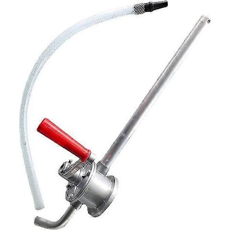 Pompe à huile manuelle en alliage d'aluminium, pompe de transfert de carburant pour voitures et camions, pompe d'aspiration pour eau et produits chimiques liquides. (1/5)