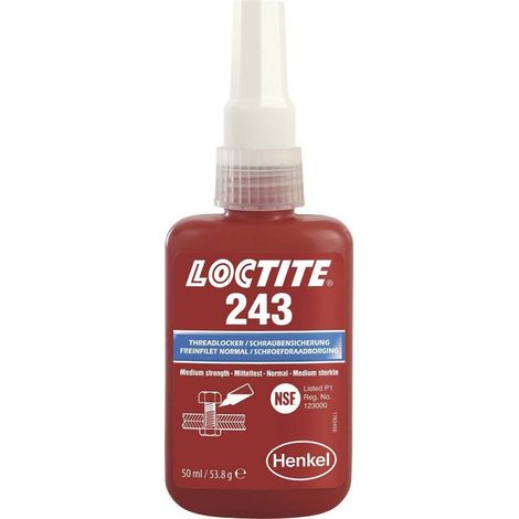 Loctite 243 fissativo blu 50ml adesivo anti-allentamento
