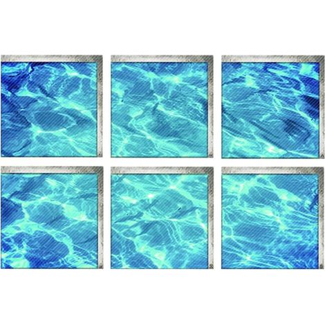 Stickers Muraux Antidérapant Bande Vinyle Papier Peint Salle De Bains Baignoire Appliques Preuve De l'eau Ruban Adhésif Piscine Pédale 3D (1/4)