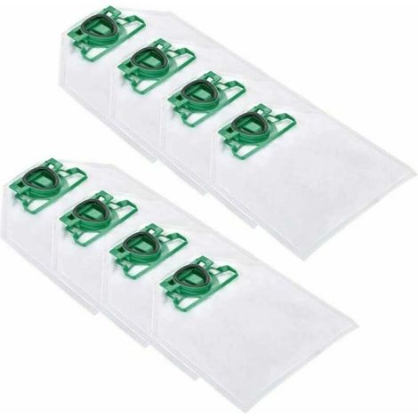 8 sacs en microfibre pour aspirateurs Vorwerk Kobold 200 VK200 FP200.5, accessoires pour aspirateurs (1/5)