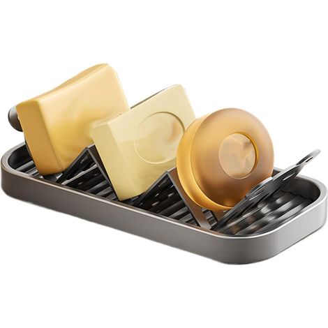 Porte-savon organisateur pour rangement étanche pour salle bain maison (1/5)