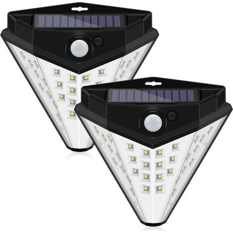 New Solar Light Human Sensing Light 32Led Outdoor Wall Lights Waterproof Garden Lighting Sensing Lightsn (1/5)
