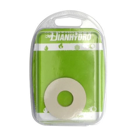 GUARNIZIONE IN GOMMA BIANCA CON BORDO LEGGERO BLISTER- 1- FAIDF- pezzi 1