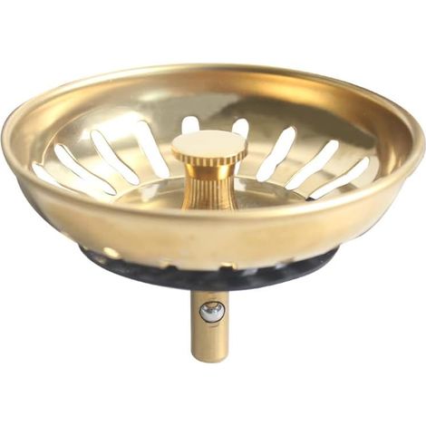 QS491C005 Panier filtrant pour évier, diamètre 83 mm, couleur titane doré (1/5)