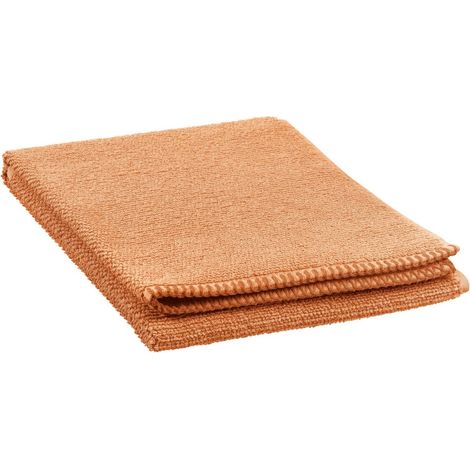 Serviette de toilette Cannelle 50 x 100 cm, linge de toilette pour salle de bain - PANGIVO (1/5)