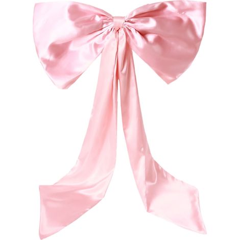 Bow - 40 X 24 Pouces - Ruban Satin - Décoration Murale Pour Fête De Mariage Anniversaire Ou Chambre D'Enfant - 1 Pièce (1/5)