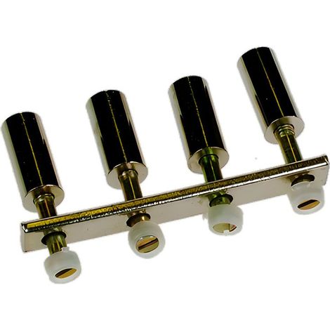 Barette de jonction sécable 4 voies pour borne à vis 4 mm2 - IMO
