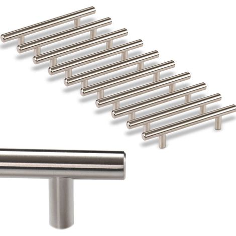 SO-TECH - Poignée de meuble G17 - Entraxe 96 mm - L156 mm - 20 pièce - Pour cuisine, salle bain, armoire, commode, tiroir - Lot de 20
