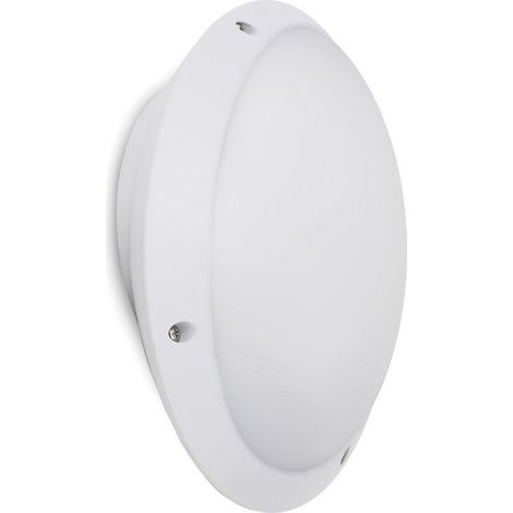 Supporto a parete TEIA Oval IP66 E27 23W Bianco (1/2)