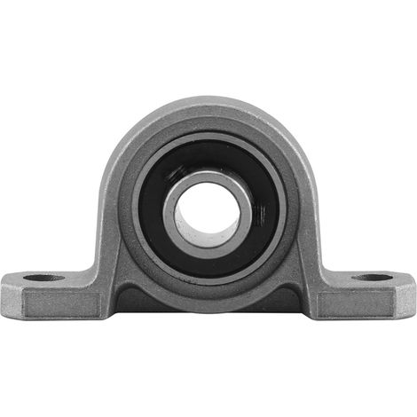 Soporte de cojinete de aleación de zinc de 10 mm, carcasa del cojinete, inserto de bolas metálicas, eje KP000 (1/5)