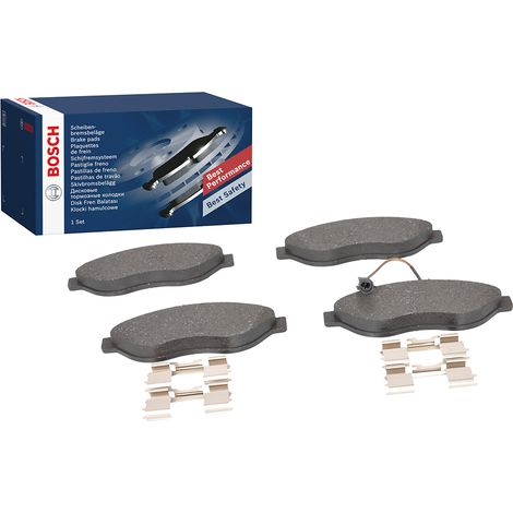 Bosch BP1502 Plaquettes de frein - avant - ECE-R90 - 1 jeu de 4 plaquettes (1/5)