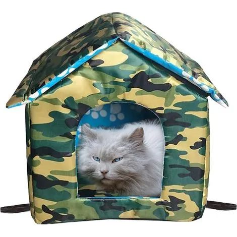 Parc pour chat/chien spacieux, portable et pliable, idéal pour une utilisation intérieure et extérieure. Dimensions : 70 x 55 x 45 cm / 27,6 x 21,7 x 17,7 pouces. (1/3)