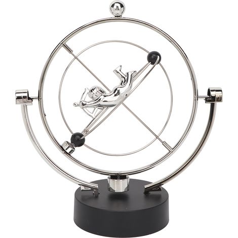 Ornement de Mouvement Perpétuel Magnétique - Jouet de Bureau Électronique Antistress pour Décoration d'Intérieur (1/5)