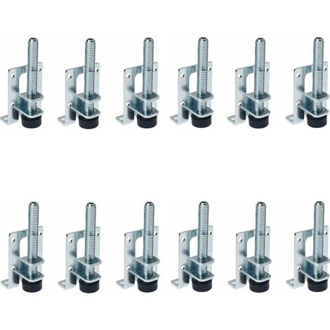 12 Pieds de nivellement réglables,Pieds de Meuble réglables,Niveleur de Levage À Toute Épreuve pour Meubles,Tables,armoires,établis