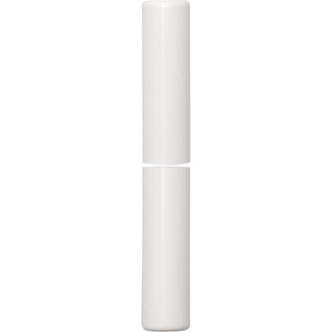 Zierhülse aus Kunststoff Aufsteckhülse weiß für Einbohrbänder Band ø 15mm, Bandhöhe 112mm