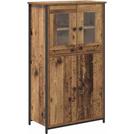Alacena Madera Vieja 62 x 32 x 106,5 cm Madera contrachapada vidaXL