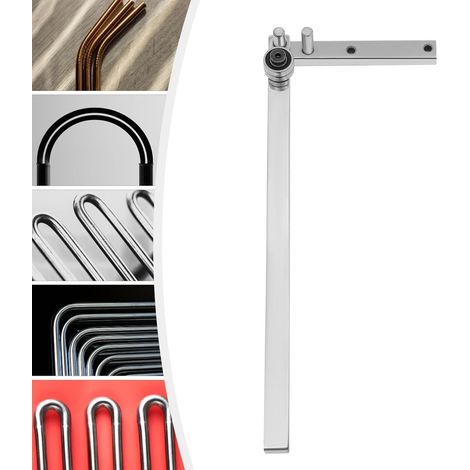 Eisenbieger aus Kohlenstoffstahl, kreatives DIY-Werkzeug für Eisenarbeiten, manueller Bieger für Eisenstangen, maximaler Biegedurchmesser 0,8 cm, 8 mm Stahlstange, 33 x 16 x 5 cm (1/5)