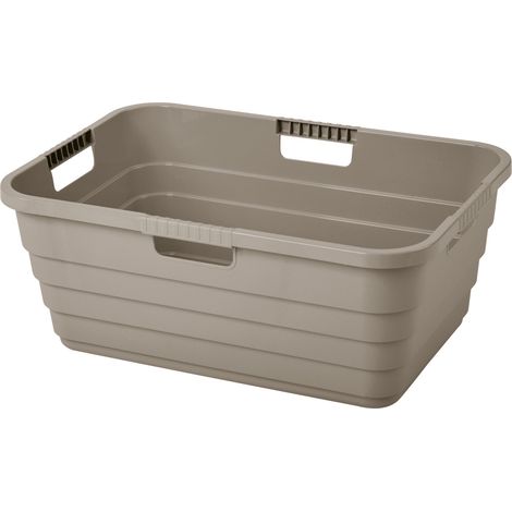 Tontarelli Wäschewanne Maya 32 L taupe