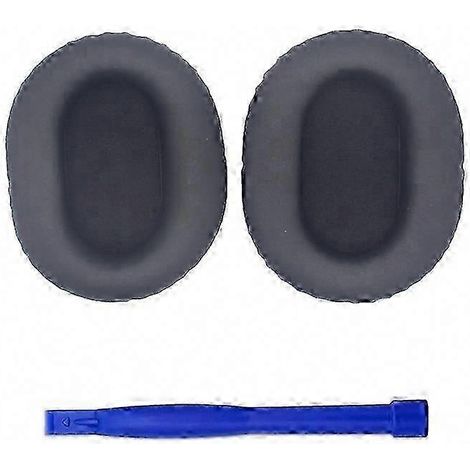 Ersatz-Ohrpolster für die Kopfhörer WH-CH700N und CH710N 2025, aus Memory-Schaum, komfortabel und langlebig, 2er-Pack, schwarz, perfekte Passform (1/5)