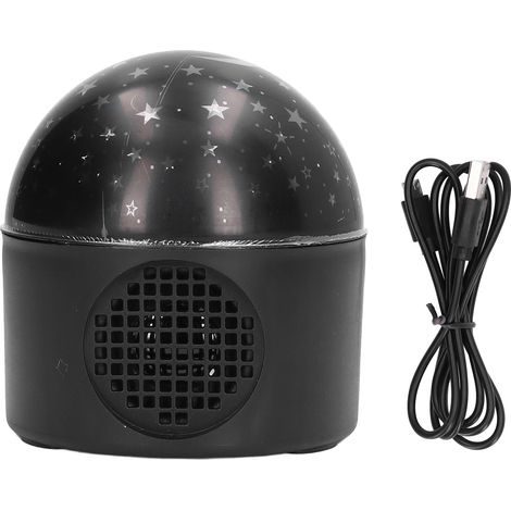 Projecteur Étoiles - Projecteur Plafond et Mur - Haut-Parleur Bluetooth Intégré - Lampe Veilleuse Multifonction - ABS - 1 Pièce (1/5)