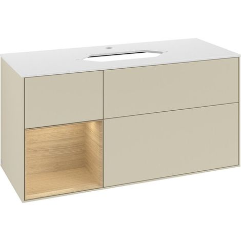 Villeroy & Boch F291PCHJ Meuble sous-lavabo Finion F29 (1/2)