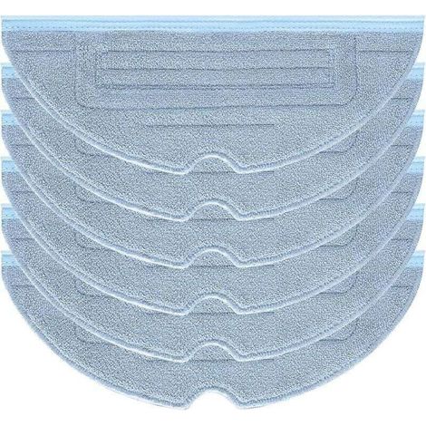 6pcs Serpillière pour Roborock S7 Pro Ultra S7 MaxV Ultra S7 Plus S7 Max Pièces de Rechange Accessoires pour Roborock S7 T7s T7s Plus Robot Aspirateur-- (1/5)