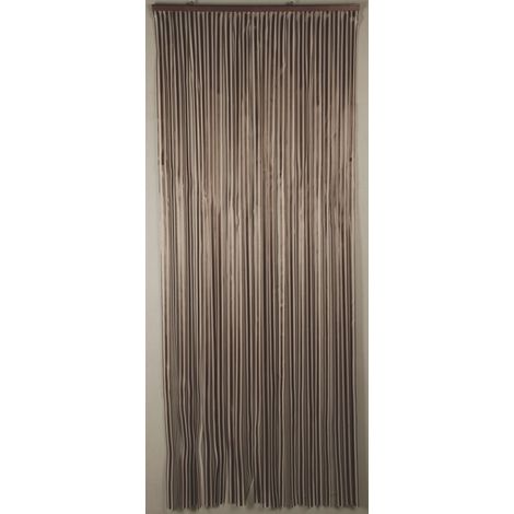 Rideau portière Lumina 100 x 220 cm marron (1/3)