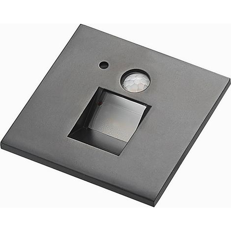 Wandeinbaustrahler "Neru" aus Aluminium mit Bewegungsmelder für Wohnzimmer & Esszimmer von Arcchio (1/5)