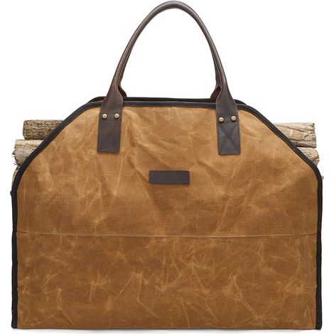 [JAMAIS UTILISÉ] Grand sac fourre-tout en toile imperméable avec bandoulière et poignée supérieure, équipé d'un coussin de réduction de poids pour un transport facile, moderne (1/5)