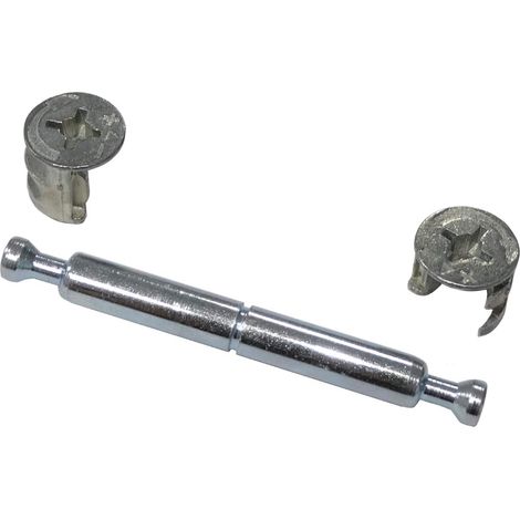 Rastex Beschlagsatz – 10er-Pack – Metall – Doppelpaneelmontage – 18 mm – 68 mm Möbel (1/2)