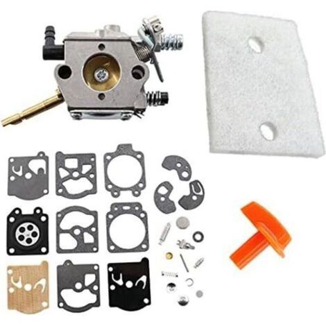Carburateur avec Membrane Filtres à air pour Stihl FS48 FS52 FS56 FS62 FS66 FS86 FS88 FS106 FS86 FS88 Replace WT-45A WT-45-1 4126 120 0610 4132 120 0600 4123 124 0800 Débroussailleuse (1/5)