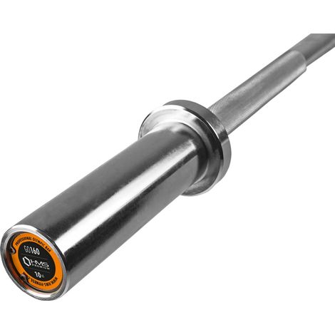 Bilanciere olimpico 160 cm con collari lockjaw (1/5)