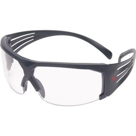 Schutzbrille SecureFit™-SF600 EN 166 Bügel grau,Scheibe klar PC 3M (1/3)