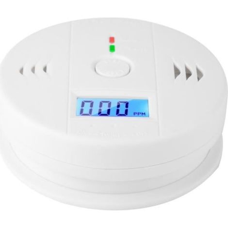 Détecteur de monoxyde de carbone - Fdit - Électrochimique - Affichage LED - Alarme 85 dB - Sans fil (1/3)