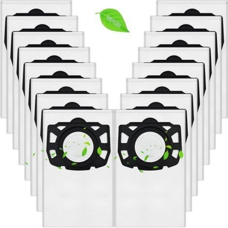 Sac Aspirateur Kärcher, Compatibles avec WD4, WD5, WD6, WD5P, WD6P, MV 4, MV 5, MV 6 Filtration Haute Efficacité, Étanchéité Anti-Poussière, Compatible avec Kärcher 2.863-006.0 (16) (1/5)