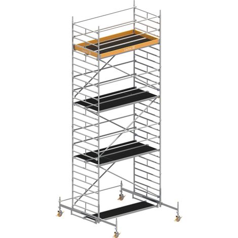 Layher Rollgerüst Uni Breit P2 8,38m AH (1/4)