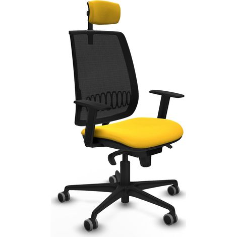 Silla de oficina piqueras y crespo Alares Sincro negro espuma alta calidad (1/2)